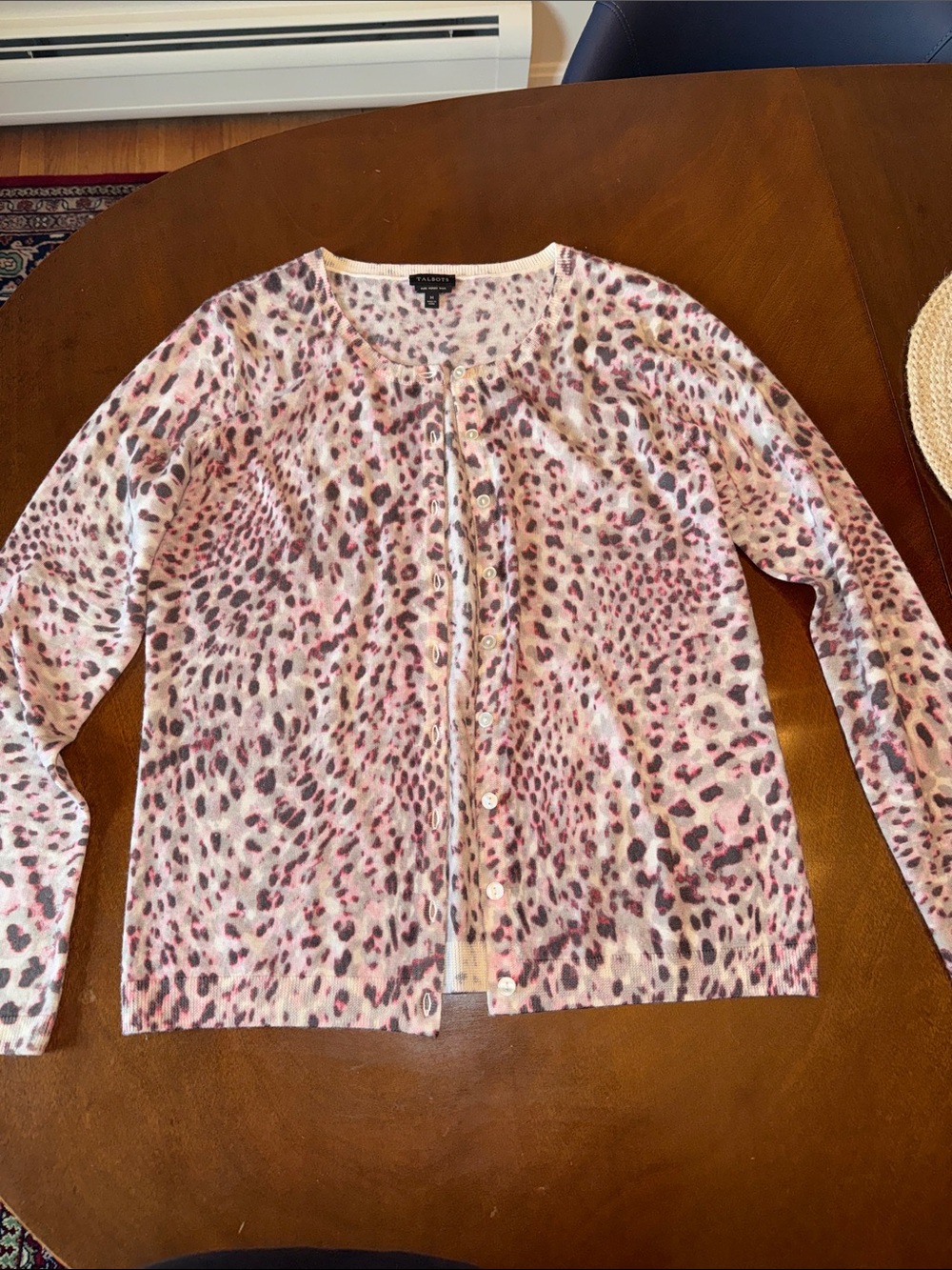 Talbots Women’s 100% Merino Wool Button Front Cardigan